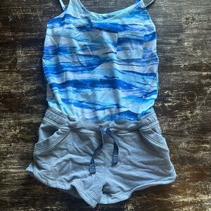 Ivivva Blue and White Romper